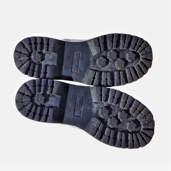 Sincerely jules White Combat boots. Size 8 US. Great condition! - Picture 5 of 9